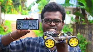 நண்பர்களே இது வேற🙀 லெவல் கார்🚘 || How to make an Bluetooth Car || FUNFULL TECHYS