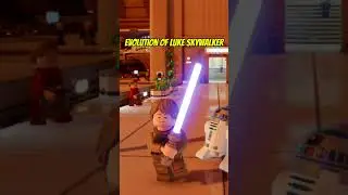 Evolution of Luke Skywalker in Lego Star Wars the Skywalker Saga #starwars #legostarwars
