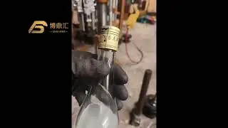 semi-automatic aluminum cap wine Liquid medicine Whiskey Cocktail screw capping machine