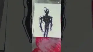 ✨ Alien x #drawing 🔥 #trending #viral #shortvideos #art