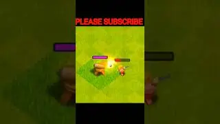 Level 1 Cannon Vs Level 1 Barbarian || Clash Of Clans Shorts || #shorts #clashofclans