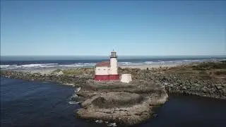 Coquille River Lighthouse in Bandon, Oregon 9 8 2020