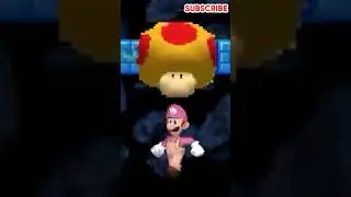 This mega mushroom spawns is useless 💀 #mario #mariobros #shorts