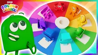 Первый раз изучаем цветовой круг 🌈 | Дети изучают цвета | Colourblocks