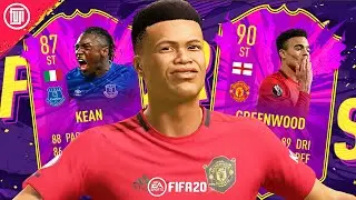 THIS CARD IS BROKEN!!!! 90 FUTURE STARS GREENWOOD & 87 KEAN PLAYER REVIEW! - FIFA 20 Ultimate Team