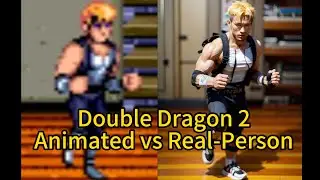 Unbelievable Transformation: Double dragon 2 Characters in Real Life!