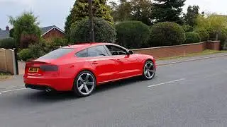 Audi A5 3.0 Tdi dpf delete race pipe and back box deletes