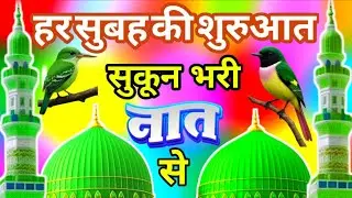 हर सुबह कि शुरुआत सुकून भरी नात से Most Beautiful Naat / Basir Ahmad ❤️🕋🌹🌹