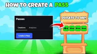 Как создать игровой пропуск в Roblox. Пожалуйста, сделайте пожертвование (версия для ПК) (2025 РА...