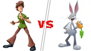 Lvl 16 Shaggy VS Lvl 17 Bugs Bunny |  Who Will Win?