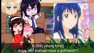 |spy x family react to Saiki as Anya's brother| crossover