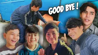 My Journey Ends Saying Good Bye to My Family 😥💔😭| سفر من با خداحافظی با خانواده ام به پایان می رسد