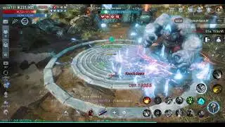 First solo secret peak red boss 8F on 230K ps - MIR4