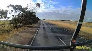 4 1/4hrs ASMR Overnight Truck Driving Sounds Part 1 (no music etc)