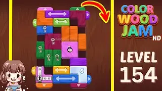 Color Wood Jam Level 154 Solution Walkthrough