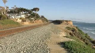 Del Mar Cliffs stabilized yet debate rages over fencing off coastline