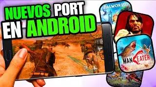 Nuevos JUEGOS de CONSOLAS para ANDROID 📱🔥😱 | PORTS con gr&aacute;ficos realistas...