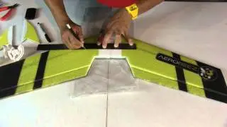 Aerobeez Angry Bee EDF Jet Wing!  Part 1.2: Wing Spar Install!