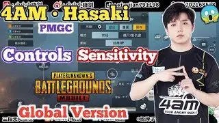 4am Hasaki Global Version Pubg Controls & Sensitivity &bull; Hasaki Settings for PMGC🔥