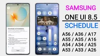 Samsung (A Series) One Ui 8.5 Update : Schedule🔥 A35,A55,A73,A15,A16,A25,A34,A54,A56,A36