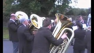 Pemberton Old Band (Wigan) plays Knight Templar, Greenacres 2011