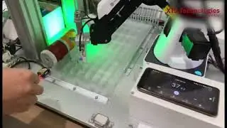 Robot Cobot DOBOT Magician Inserting pin with vibration bowl feeding high precision handling Task