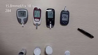 Comparing my On Call Extra, Contour Next Ez, Indoplas Elite and Accu-Chk Active