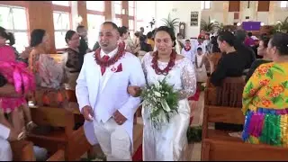 Ouau Mali &lsquo;o Alisi Talumani Kamoto & Sione Tupou 'Inoke ~ Wedding Ceremony Kingdom of Tonga