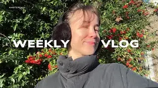 back in amsterdam | skincare chat & organising my closet