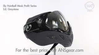 Sly Paintball Mask Profit Series - S.E. Greytone - Visual 360