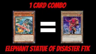 1 Card Elephant Statue of Disaster FTK