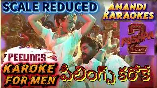 PEELINGS KAEAOKE FOR MEN [SCALE REDUCED] |PUSHPA 2 |DSP |CHANDRA BOSE |