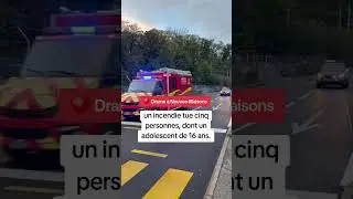 🔴🇫🇷 Drame &agrave; Neuves-Maisons : un incendie a fauch&eacute; cinq vies.