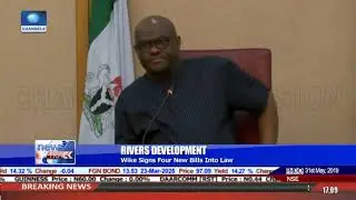 Rivers: Wike Signs Four New Bills Into Law