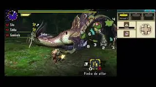 Monster hunter XX cazando al mizutsune SnS a&eacute;rea