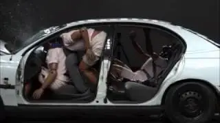 80 MPH MOVING CAR VS CONCRETE WALL