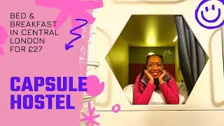 THE UK'S FIRST CAPSULE HOSTEL: Cheapest overnight stay in central London. St Christopher's Village