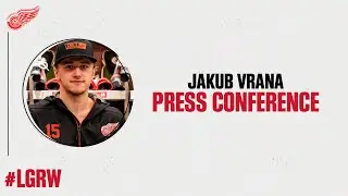 Jakub Vrana on his Three-Year Contract with the Detroit Red Wings