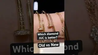Новый маленький браслет Cartier Juste Un Clou с бриллиантами против старого маленького браслета J...
