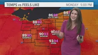 Weather Impact Alert: 'Dangerous' heat, possible thunderstorms to hit Northeast Ohio on Tuesday