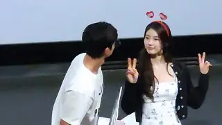 240606 용산 원더랜드 무대인사 박보검 수지 세로