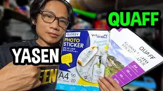 Bitak ang print? Quaff vs Yasen Photo Stickers  #shopeetagtowin