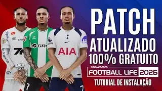 PES 2021 PATCH UPDATED 100% FREE WITH BRASILEIR&Atilde;O A&B | FOOTBALL LIFE 26 1.0