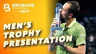 2026 Brisbane International Women's Singles Final trophy presentation | Wide World of Sports