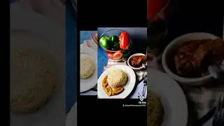 Our Nigerian Everyday White Rice,  Stew, Fried Fish and Dodo