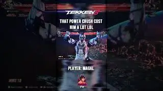 Power Crush FAIL #tekken8 #fyp #gaming