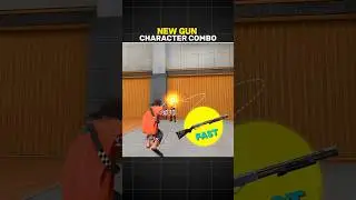 Free fire New Gun M590 Character Combo #shorts