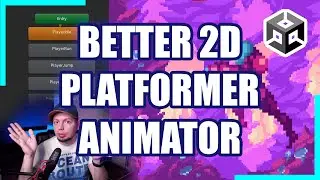 2D платформер со спрайтовой анимацией в Unity