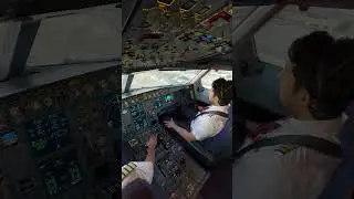 Cockpit A330 Landing Jeddah ✈️