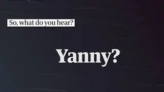 Yanny v Laurel video: which name do you hear? – audio 2018